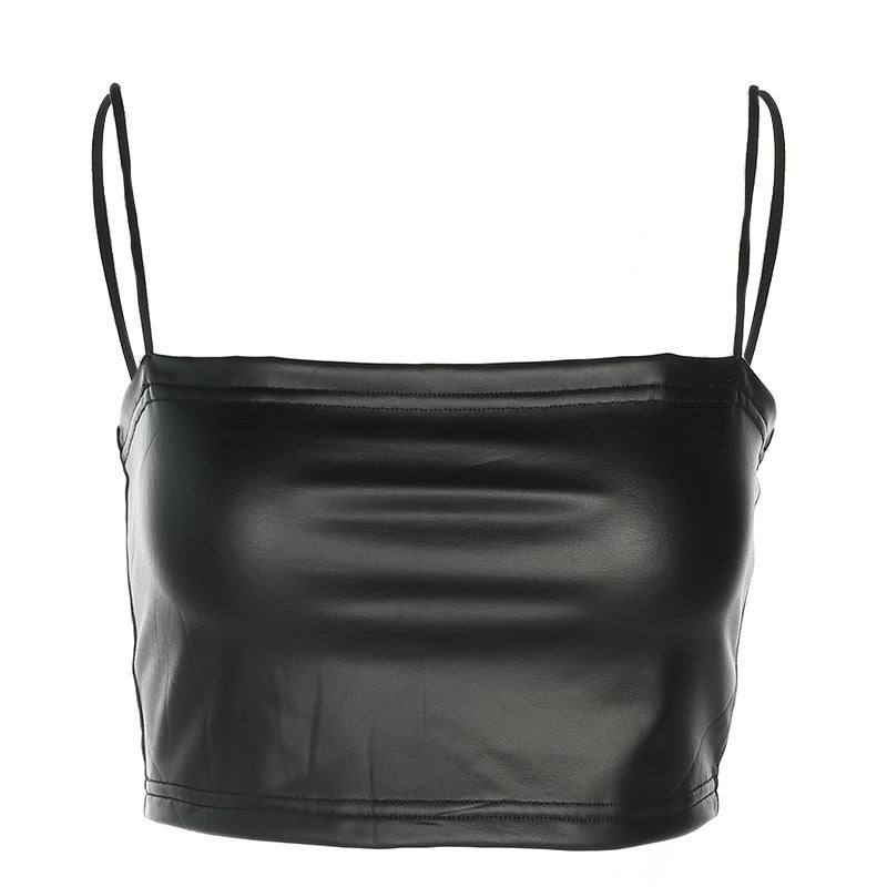 Women’s Transparent Ribbon Strap Tank Top