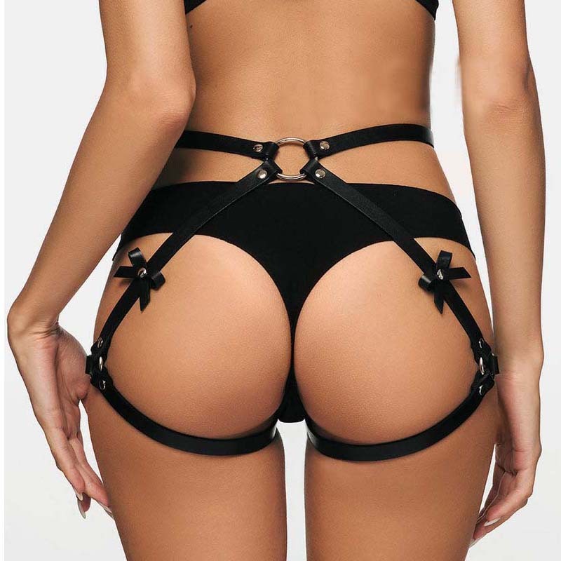 Women’s Buttocks Harness Lingerie Set