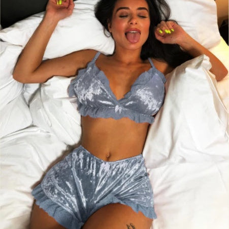 Velvet Dreams Lace Lingerie – Luxe Sleepwear