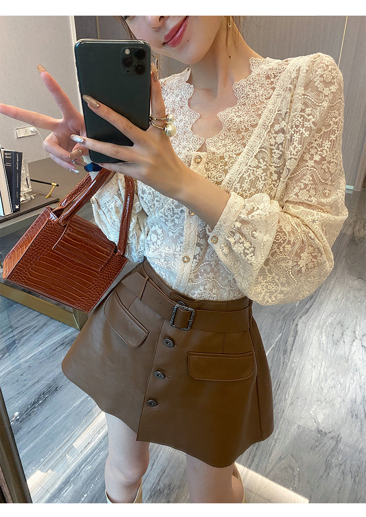 Women’s Elegant Korean Blouse