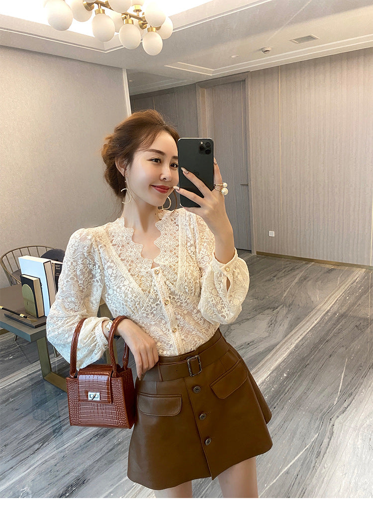 Women’s Elegant Korean Blouse