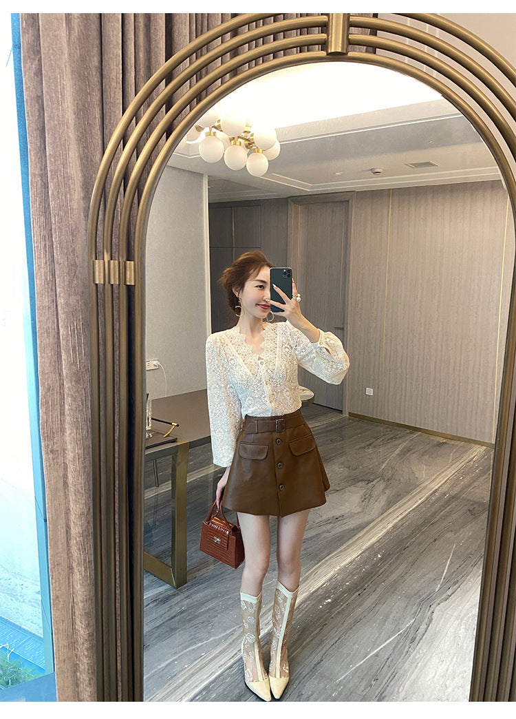 Women’s Elegant Korean Blouse