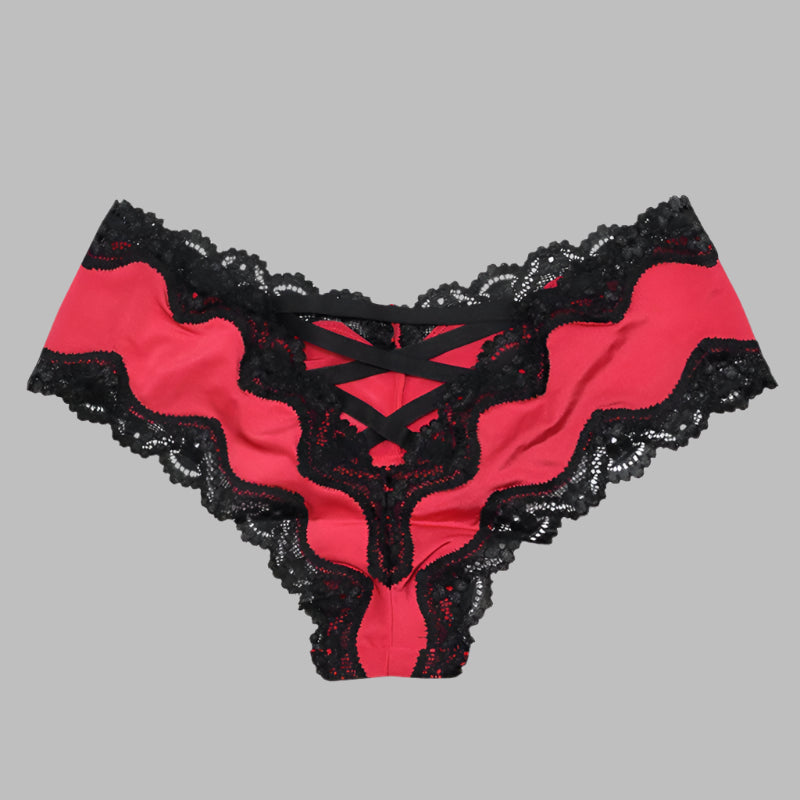 Women’s Sexy Red Thong Underwear