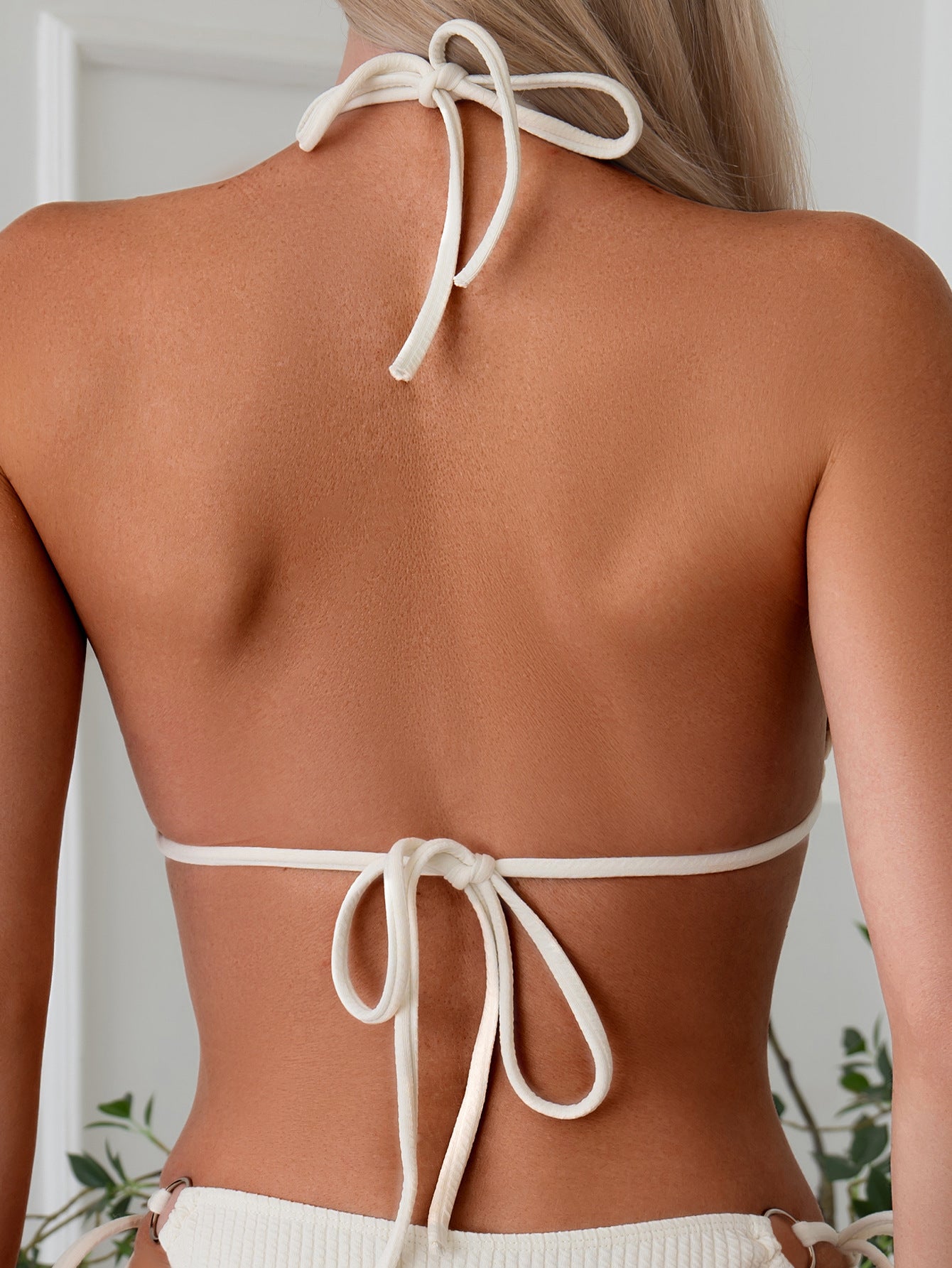 Women’s Sexy Side Tie Thong Bikini Set
