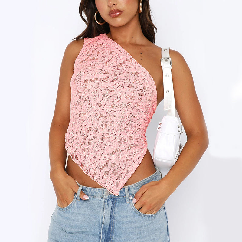 Women’s Backless Top Waistless Asymmetrical