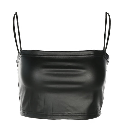 Women’s Transparent Ribbon Strap Tank Top