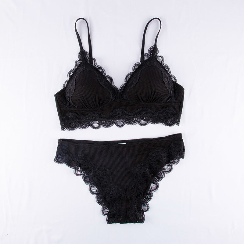 Sexy Nylon Bra Set