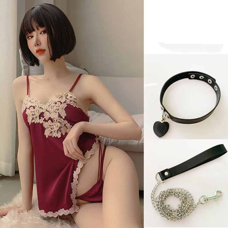 Sexy Lingerie Pajama Uniform Set – Playful Sleepwear