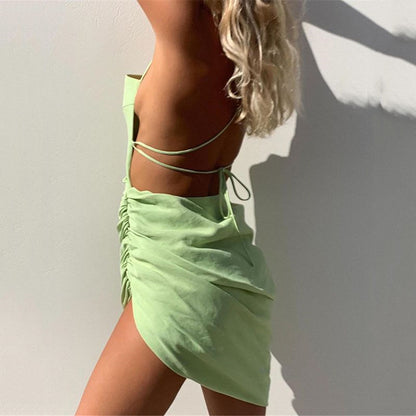 Women’s Women's Dress Sexy Sling Irregular Skirt