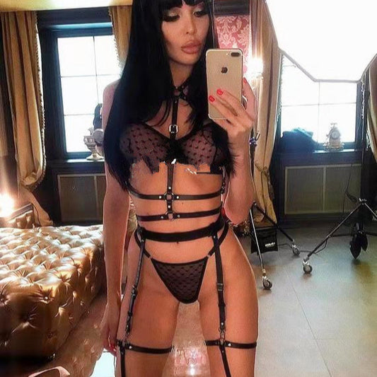 Women’s Chest Harness & Garter Belt