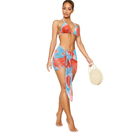 Women’s Women’s Sexy Printed Split Bikini Set