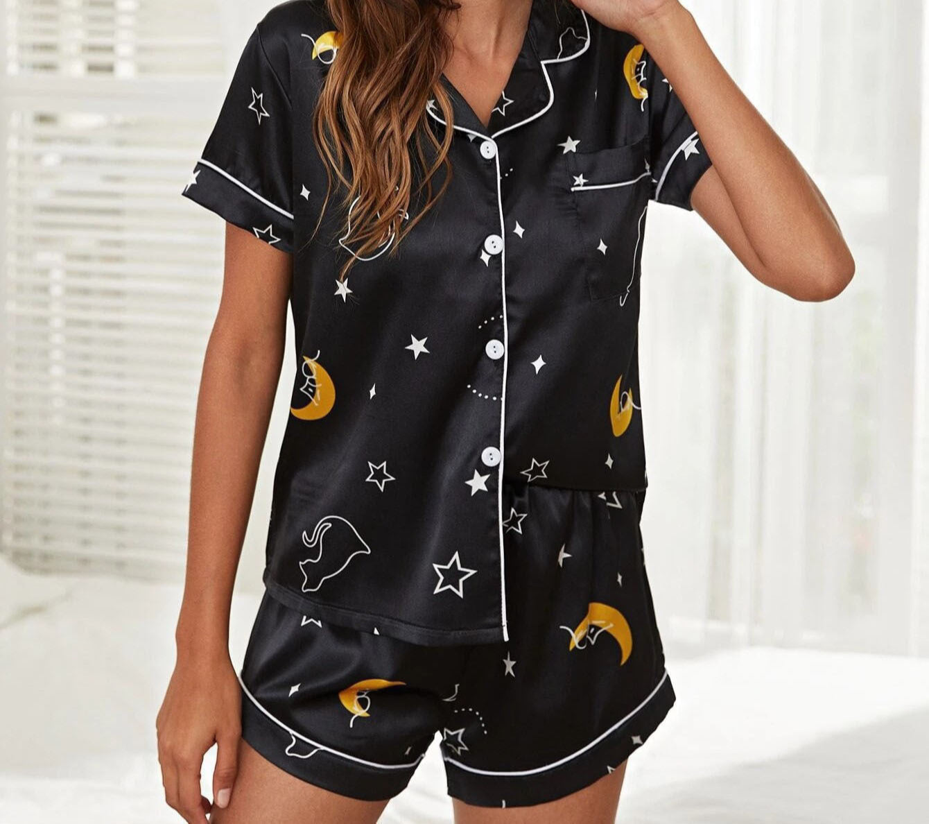 Satin Pajamas – Silky Classic Sleepwear
