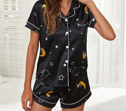 Satin Pajamas – Silky Classic Sleepwear