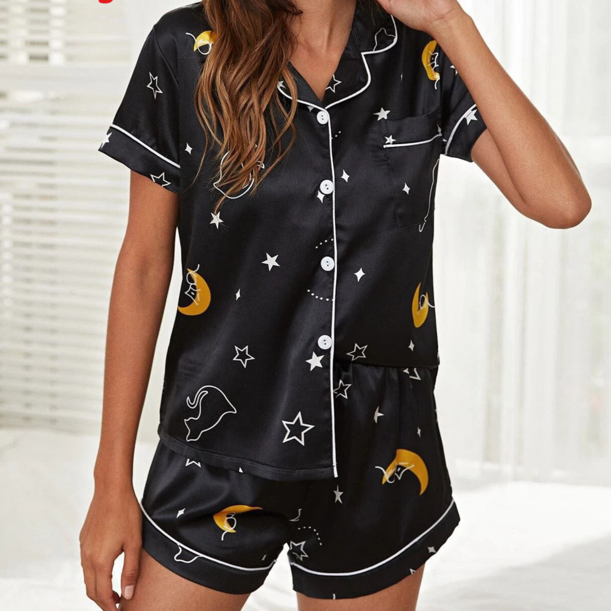 Satin Pajamas – Silky Classic Sleepwear