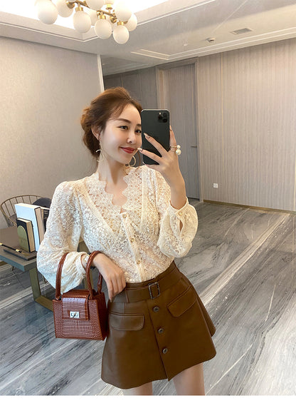 Women’s Elegant Korean Blouse