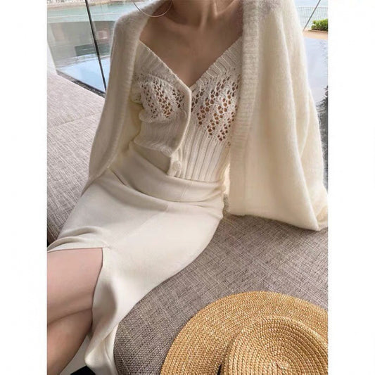 Women’s Sexy Outerwear Hollow Sweater