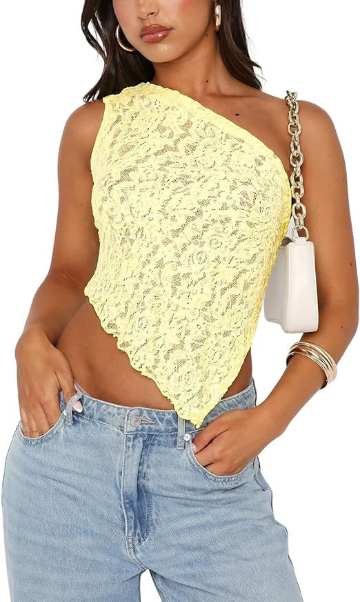 Women’s Backless Top Waistless Asymmetrical