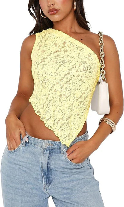 Women’s Backless Top Waistless Asymmetrical