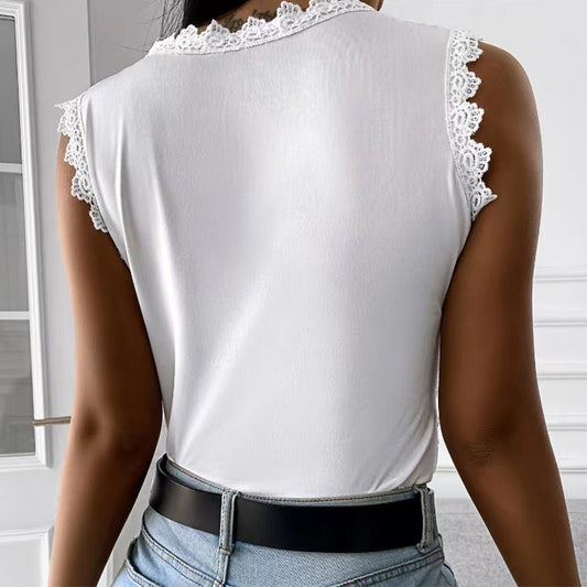 Women’s Flowers Lace Vest