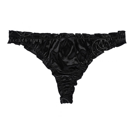 Satin Cotton-Crotch T-Back Women’s Underwear (7-Pack)