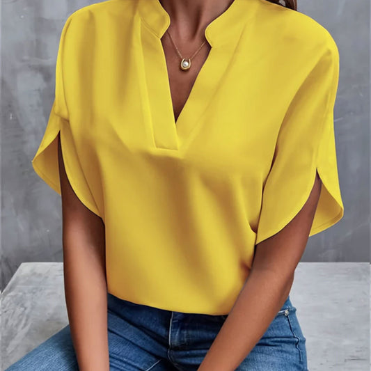 Women’s Short-sleeved Chiffon Shirt
