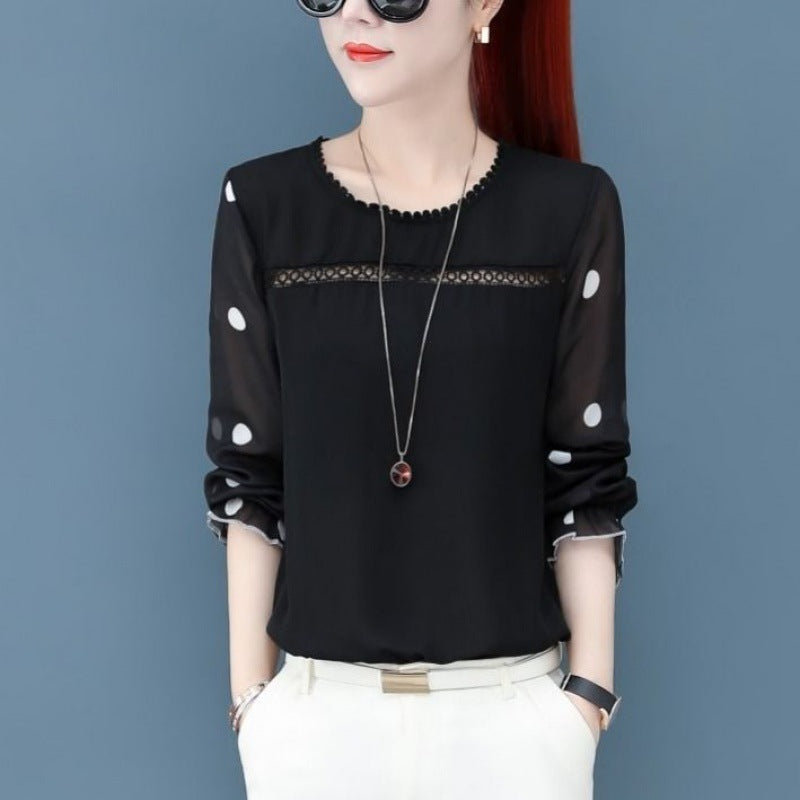 Women’s Chiffon Bottoming Shirt
