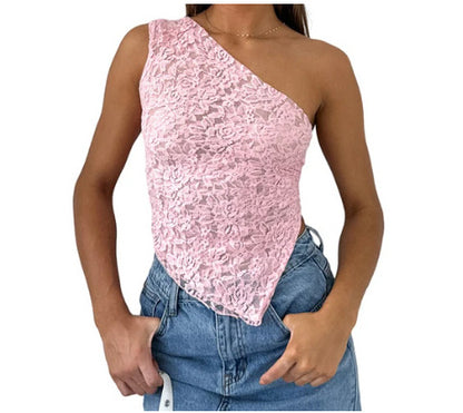 Women’s Backless Top Waistless Asymmetrical