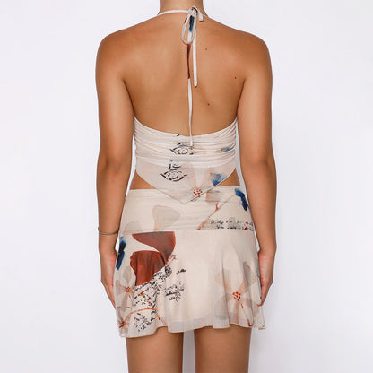 Women’s 2-Piece Printed Summer Set Skirt