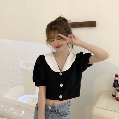 Women’s Bubble Sleeve Sweater